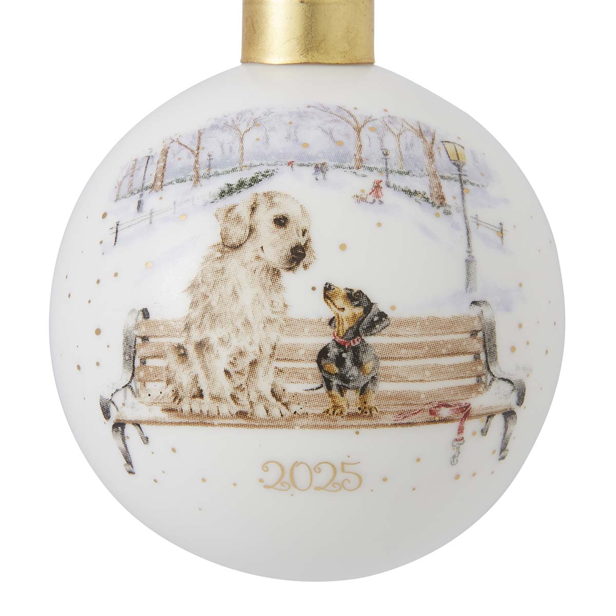 Wrendale Designs Winter Walks Limited Edition Bauble image number null